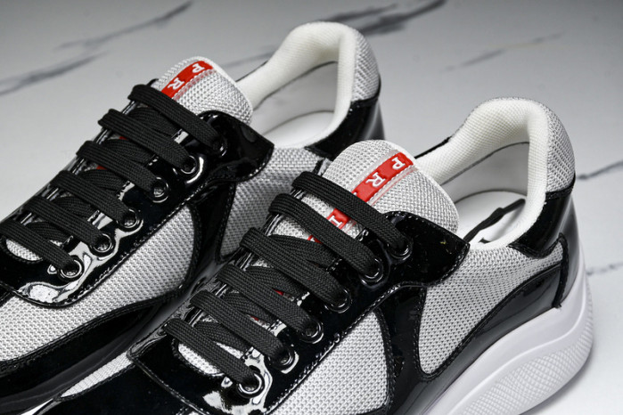 PR sneakers   black and white  copshoe PR-123