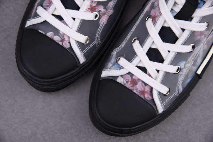 D1R* B23 OBLIQUE HIGH TOP SNEAKERS  KICKZE DR-4