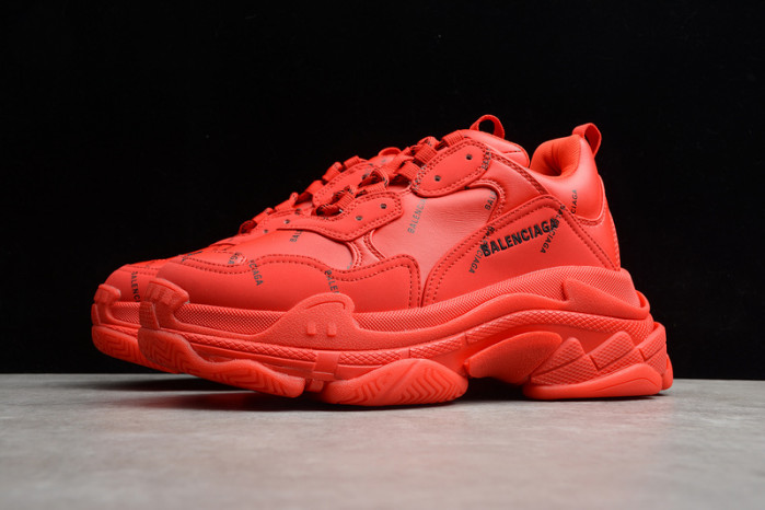 BL TRIPLE S TRAINERS RED   LETTERS  -KICKZE BL5